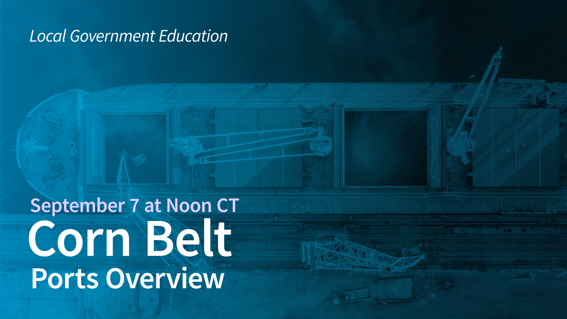 Corn Belt Ports Overview Illinois Extension UIUC